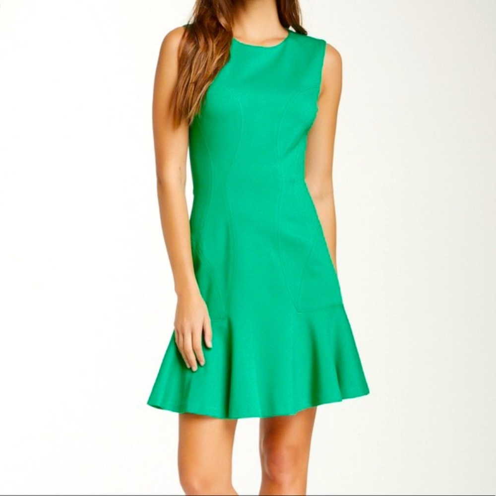 REDUCED! NEW Diane von Furstenburg Green Dress, 4